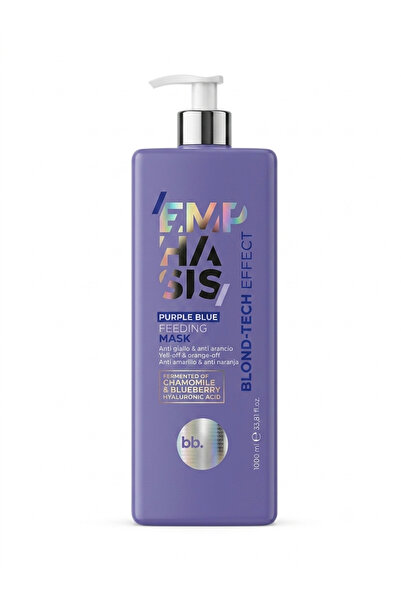 Bbcos Hair Pro Emphasis Blue Violet Nourishing Mask, Blond-Tech Effect, with ...