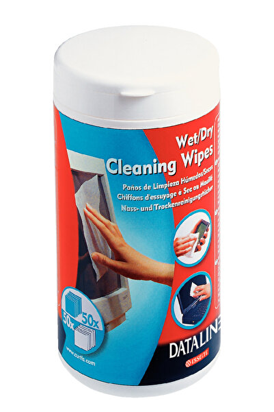 Esselte Computer Cleaning Wipes 50 Dry/50 Wet
