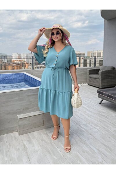 Bigsize Women's dress plus size 070
