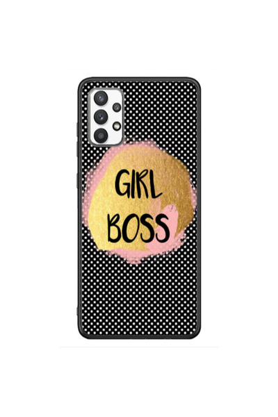 Other Samsung A13 4G Girl boss make up Black Glossy Θήκη