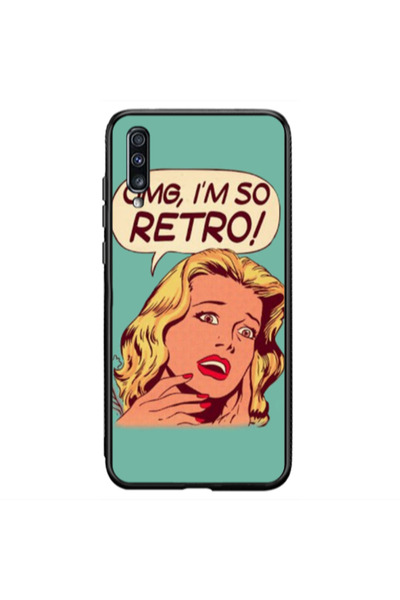 Other Samsung A70 Im so retro Black Glossy Θήκη