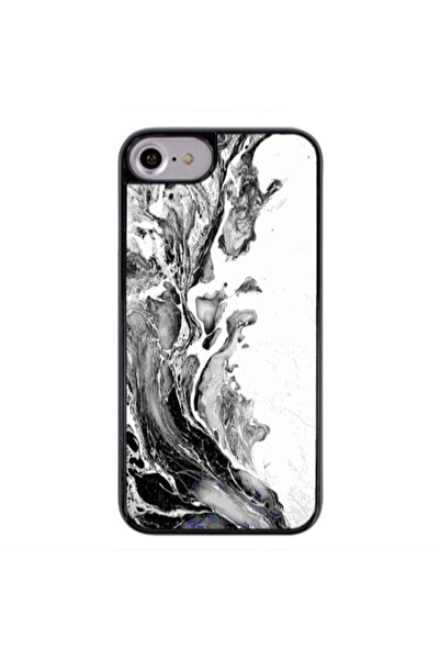 Other Apple iPhone 7 Marble River Black Glossy Θήκη