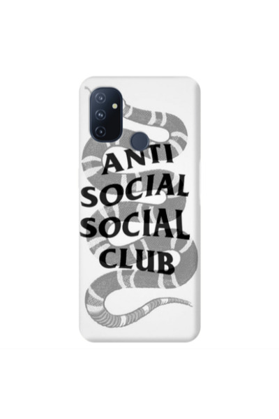 Other Oneplus Nord 100 Social club Transparent Silicone TPU Θήκη