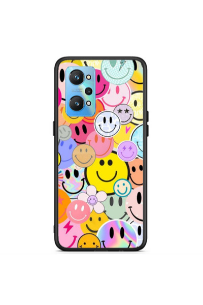 Other Realme Gt Neo 2 Smiley Stickers Black Glossy Θήκη