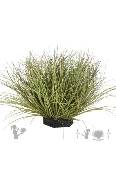 Roberto Rossi Iarba artificiala Onion 28 cm verde