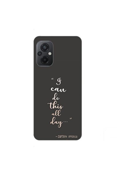 OEM Husa compatibila cu Xiaomi Poco M5 Silicon Gel Tpu Model Mesaj I Can Do T...