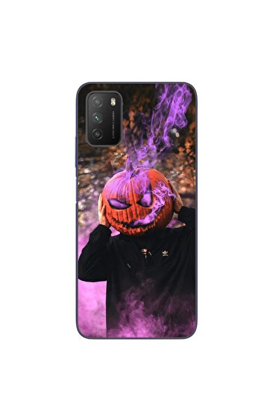 OEM Θήκη συμβατή με Xiaomi Poco M3 από σιλικόνη gel TPU με σχέδιο κεφαλής κολ...
