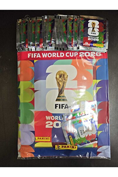 Panini World Cup 2026 Albüm + 20 Paket Sticker