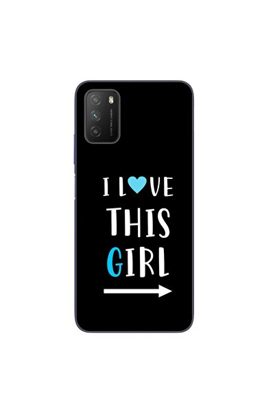 OEM Case compatible with Xiaomi Poco M3 Silicone Gel Tpu Pattern Couples I lo...