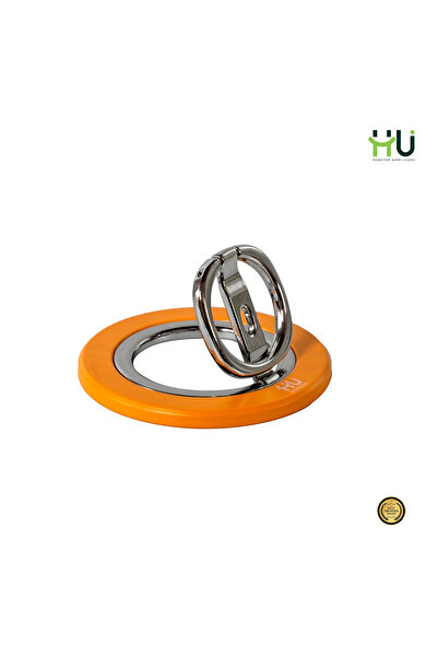 HU HAPPY USER Magnetic Phone Holder Ring – Ultra Thin Zinc Alloy Phone Grip w...