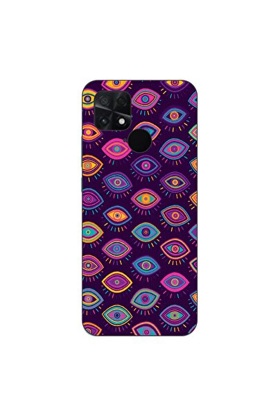 OEM Husa compatibila cu Xiaomi Poco C40 Silicon Gel Tpu Model Tribal Eyes