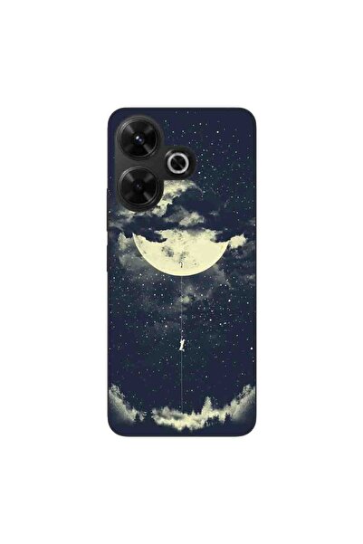 OEM Case compatible with Xiaomi Redmi 13 4G Silicon Gel Tpu Model Moon Climbing