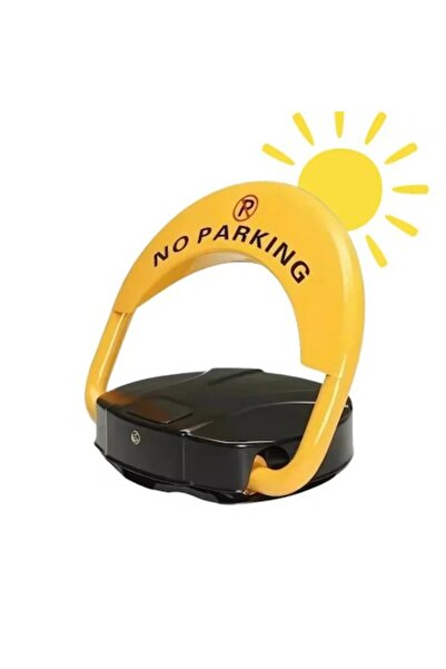 DealsReall Automatic Parking Blocker, Solar Charging, Foldable Barrier, , Ala...