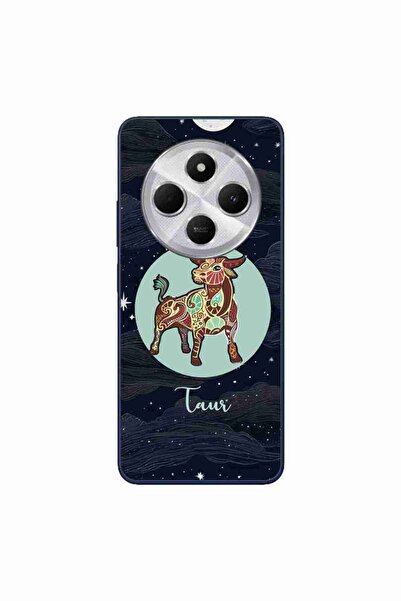 OEM Case compatible with Xiaomi Redmi 14C Silicone Gel Tpu Taurus Horoscope P...