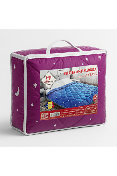 Coneltex Pilotă matlasată de iarnă „Lună și Stele” Coneltex, dimensiuni 200x2...