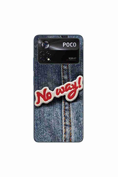 OEM Case compatible with Xiaomi Poco X4 Pro Silicone Gel Tpu Model No Way Jeans