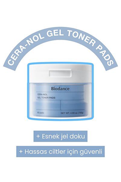 Biodance Cera-nol Gel Toner Pads 60Pads