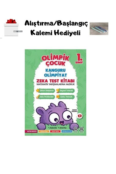 Altın Nokta Yayınevi Altın Nokta 1. Sınıf Olimpik Çocuk Bilsem Olimpiyat Zeka...