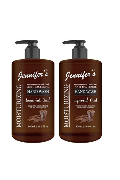 Jennifer's غسول اليدين المضاد للبكتيريا - مرطب برائحة العود الإمبراطوري المنع...