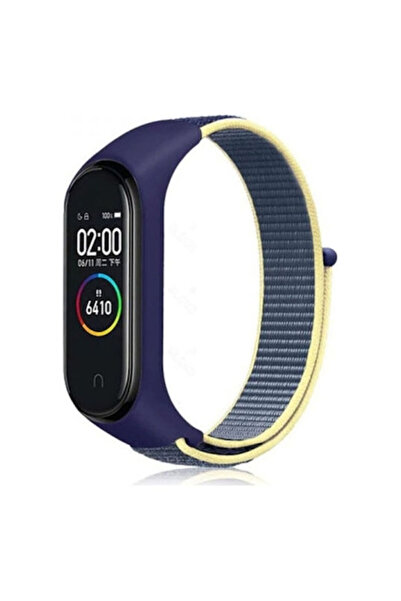 OEM Υφασμάτινο λουράκι με υφή πλέξης, μπλε (Mi Smart Band 5/Mi Smart Band 6) ...