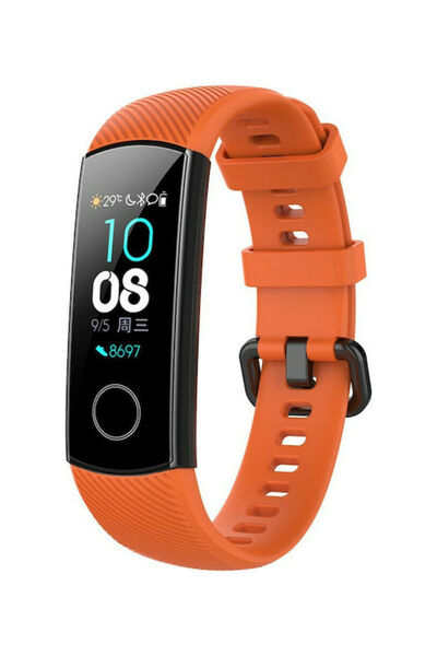 OEM Λουράκι Σιλικόνης Πορτοκαλί (Honor Band 4/5) 109901551D