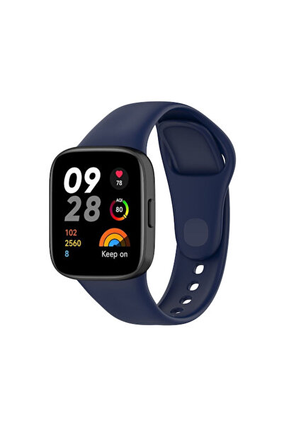 OEM Μονόχρωμο Λουράκι Σιλικόνης Μπλε (Xiaomi Redmi Watch 3 Lite / Watch 3 Act...