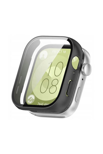 OEM Πλαστική θήκη σε μαύρο χρώμα για Huawei Watch Fit 3