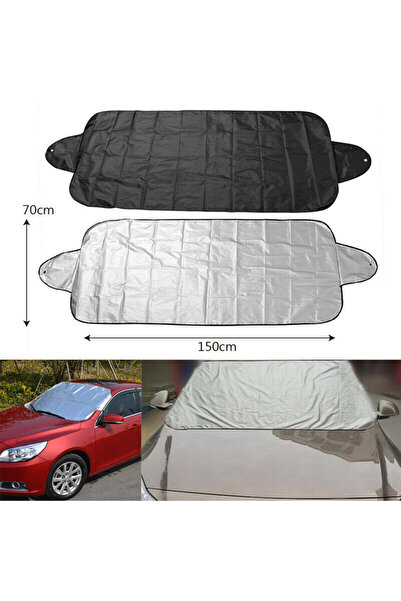 Choice 70x150cm Dual-use Sun Shade Snow Ice Front Rear Windshield Cover Block...