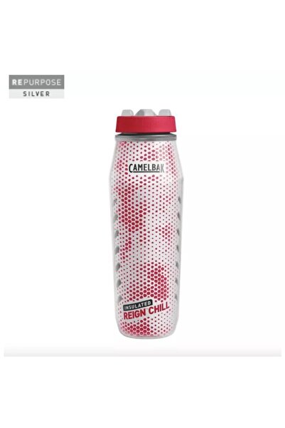 Camelbak زجاجة رياضية معزولة من ريغ تشيل سعة 1 لتر - أحمر
