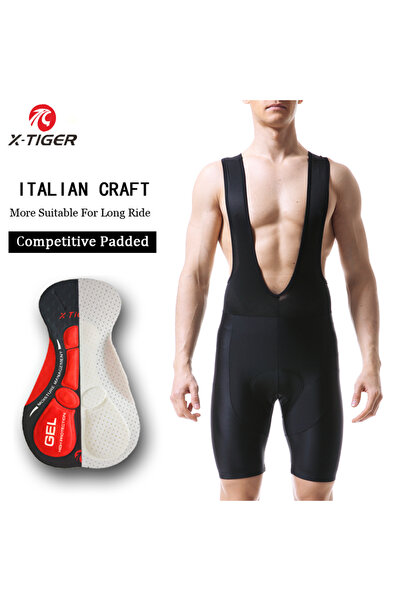 Choice1 XL 01 X-TIGER Cycling Bibs Shorts Bike 5D Gel Padded Pro Lycra MTB Bi...