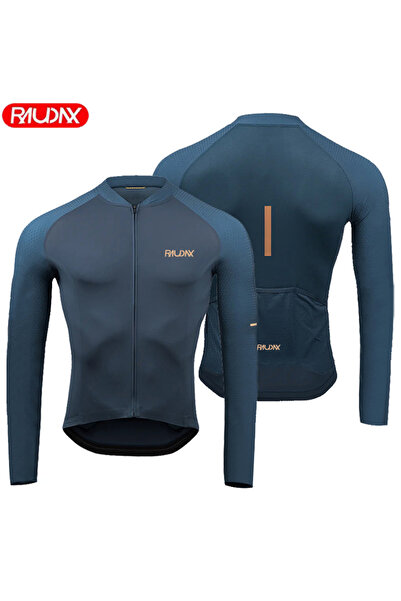 Choice12 قميص ركوب الدراجات للرجال من XL Blue RAUDAX بأكمام طويلة، مريح وواقٍ...
