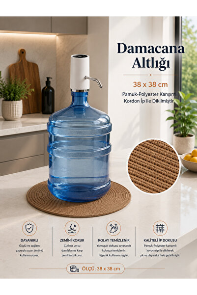 ÖRGÜM Damacana Altlığı Çok Amaçlı Paspas