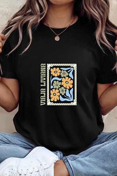 Sarah's Boutique Women's T-shirt – 100% cotton – Viaja Liviana