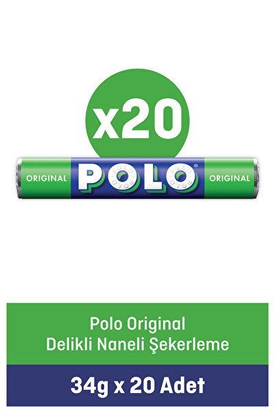 Nestle Polo Original Delikli Naneli Şekerleme 34 g x20 Adet