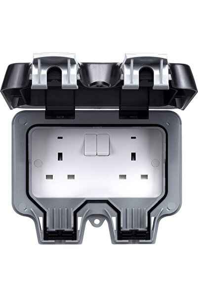 British General BG ELECTRICAL OUTDOOR SWITCHED SOCKET 2G DP 13A