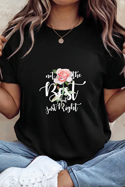 Sarah's Boutique Women's T-shirt – 100% cotton – Just Right