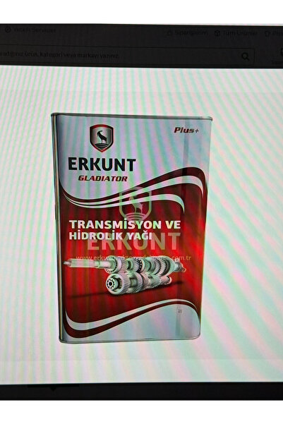 ERKUNT TRAKTÖR GLADIATOR TRANSMİSYON VE HİDROLİK YAĞI 15 KG (17 LT.)