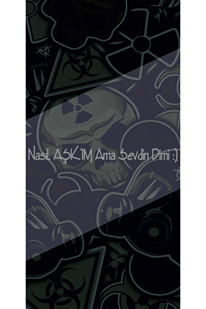 sticker Nasıl Aşkım Ama Sevdin Dimi Yazı 25x3Cm Jdm Araba-motor-laptop Hologr...