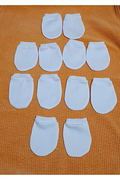 Toprak eldiven 6 cift Unisex Yenidogan Bebek Eldiveni,nefes alan %100 kumaştan