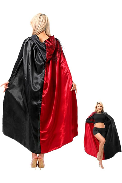OEM Pelerină Halloween pentru Femei, Leajap, Costum Cosplay Cruella de Vil, 1...
