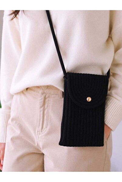 Yektayla Black Phone Bag Side Bag
