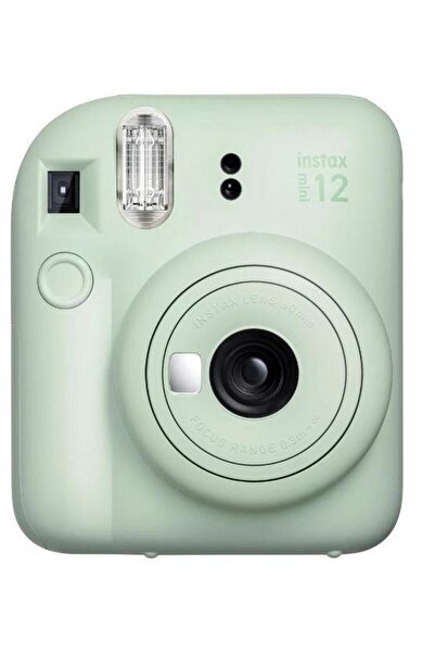 Fujifilm Aparat Foto Compact Instant Instax Mini 12 + Instax Mini Glossy (Verde)