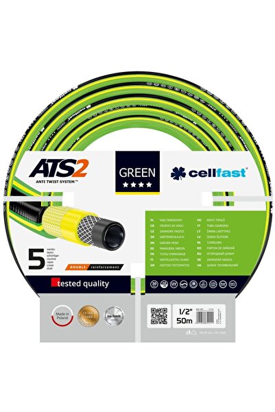 Cellfast Furtun gradina 15-120 GREEN ATS2 в„ў 1/2" 50m