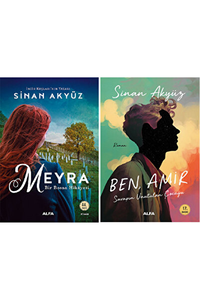Alfa Yayınları Meyra Bir Bosna Hikayesi + Ben Amir 2 Kitap Set
