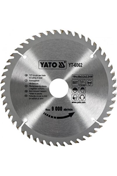 yato Disc Circular YT-6062,Lemn, 184X30X3.2Mm, 50 Dinti