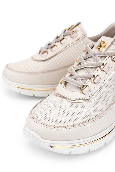 Tamer Tanca Hakiki Deri Kadın Siyah Sneakers & Spor Ayakkabı