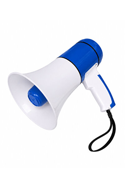 Lacoz Portable Rechargeable Handheld Megaphone Speaker with Siren Function, L...