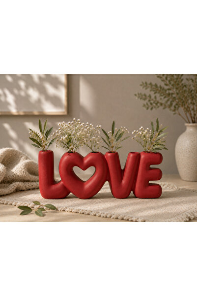 farist Decorative Love Design Vase – 3D Printing Production – 20X8X3 cm