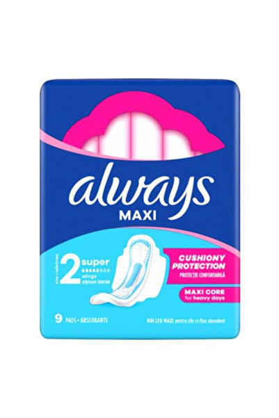 Always Дамски превръзки - Класик Супер Плюс, размер 2, 9 броя