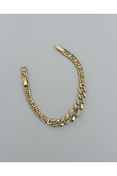 XUPING JEWELRY سلسلة خاصة من أحجار الزركون متوسطة الحجم، سوار موديل XP باللون...